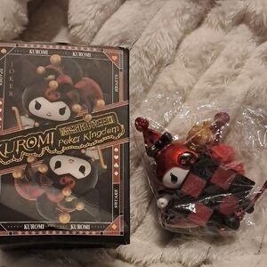 Kuromi Poker Kingdom Figurine - Red and Black (Damaged Box)